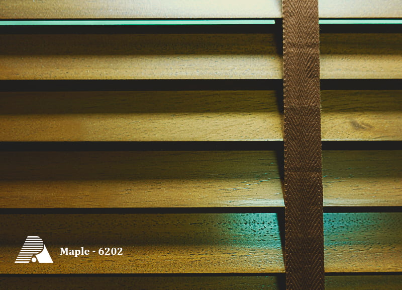 Persiana Country de Madera Color Maple Persiana Country de Madera Color Maple