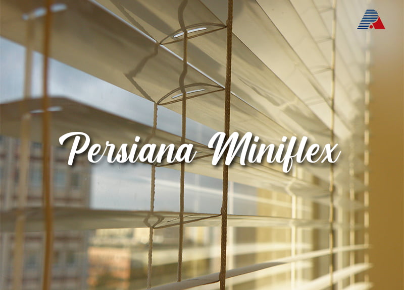 Persiana Miniflex Lámina Sólida 001 Persiana Miniflex Lámina Sólida 001