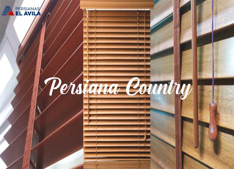 Persianas Country de Madera 006 Persianas Country de Madera 006